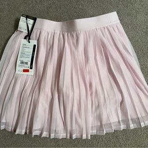 Light Pink Pleated Skirt
